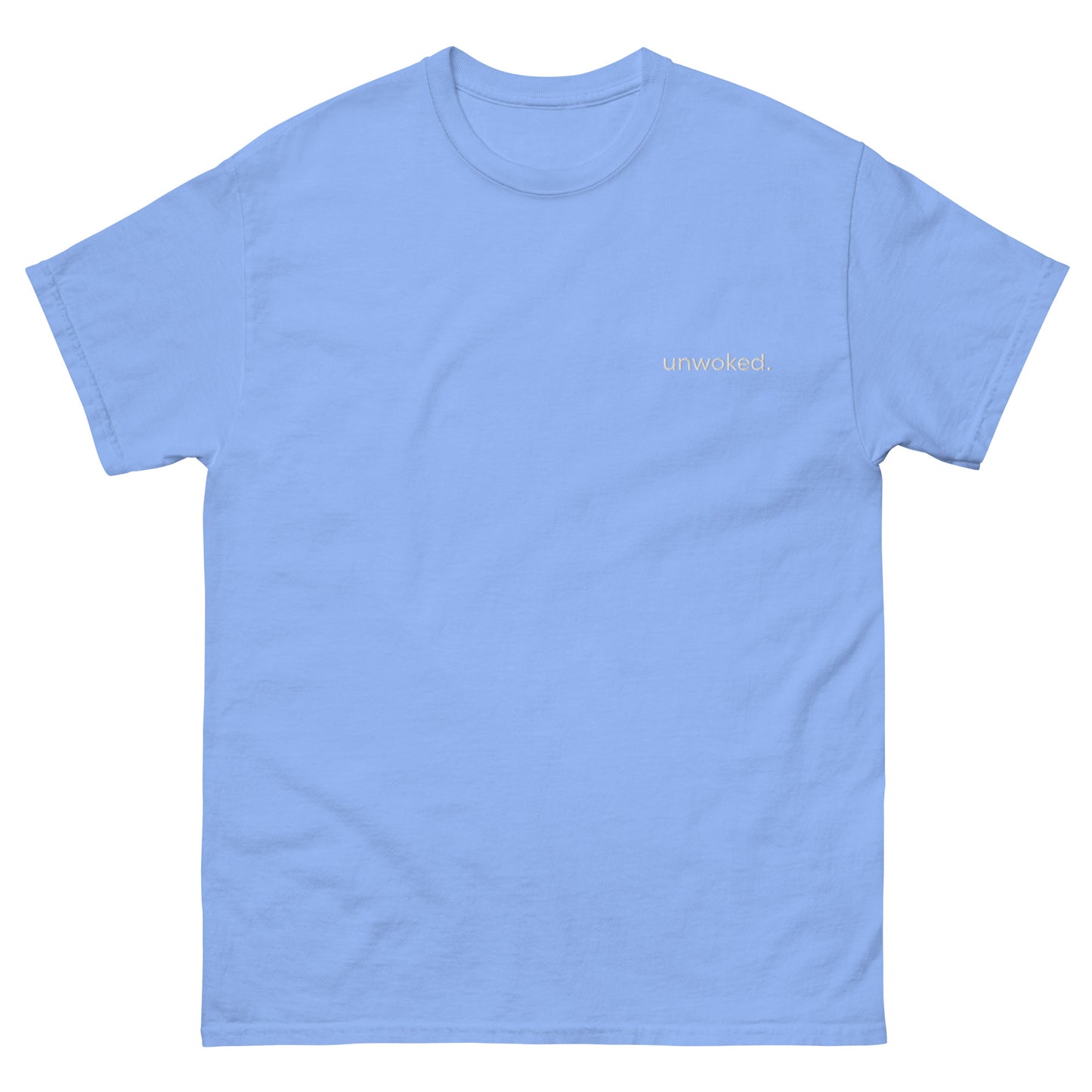 unwoked. tee