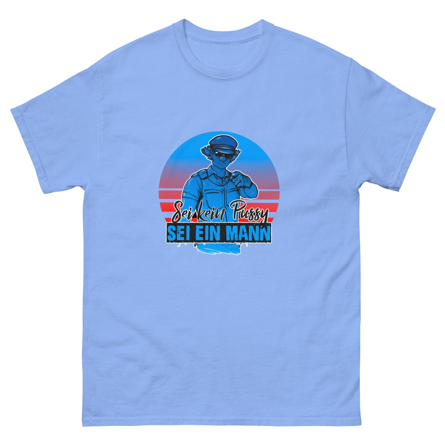 Pussypolizei T-Shirt [Blauer Print]