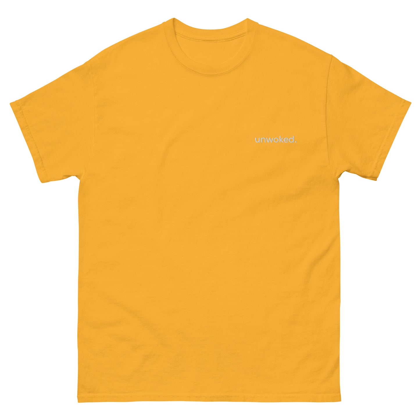 unwoked. tee