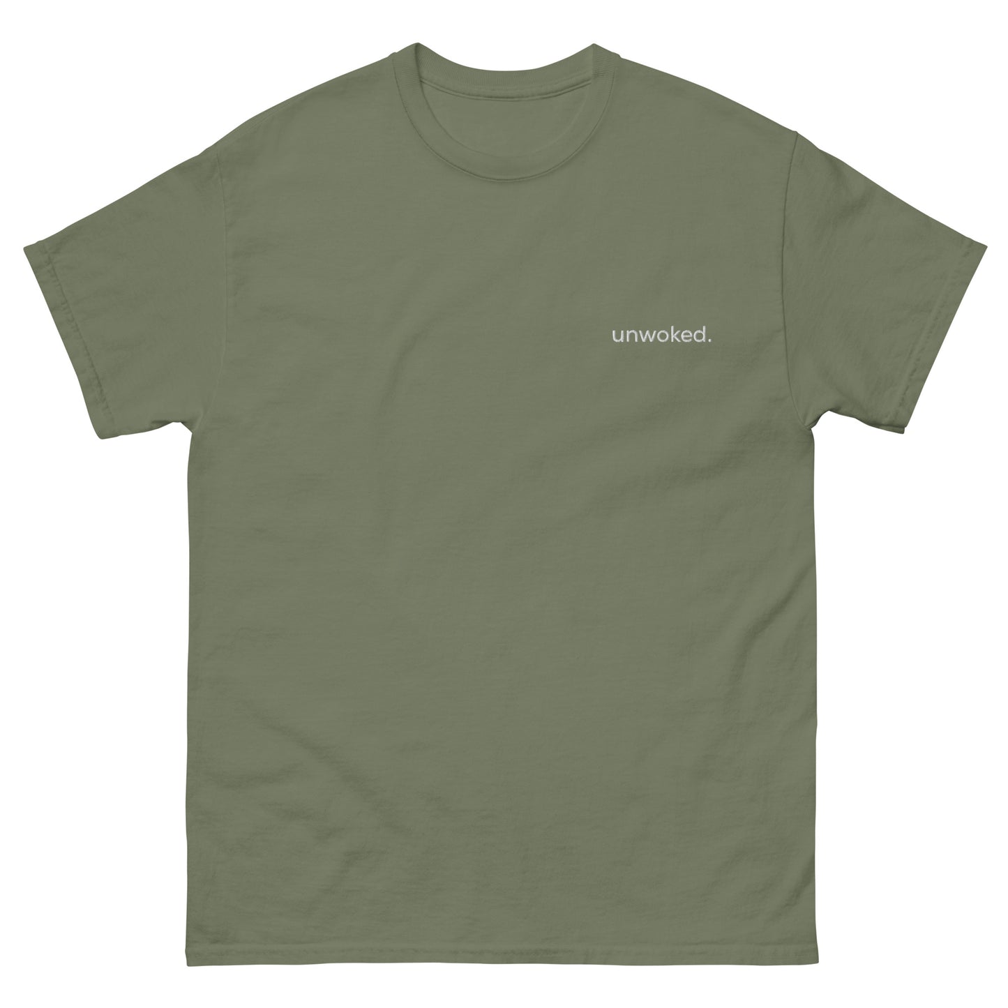 unwoked. tee