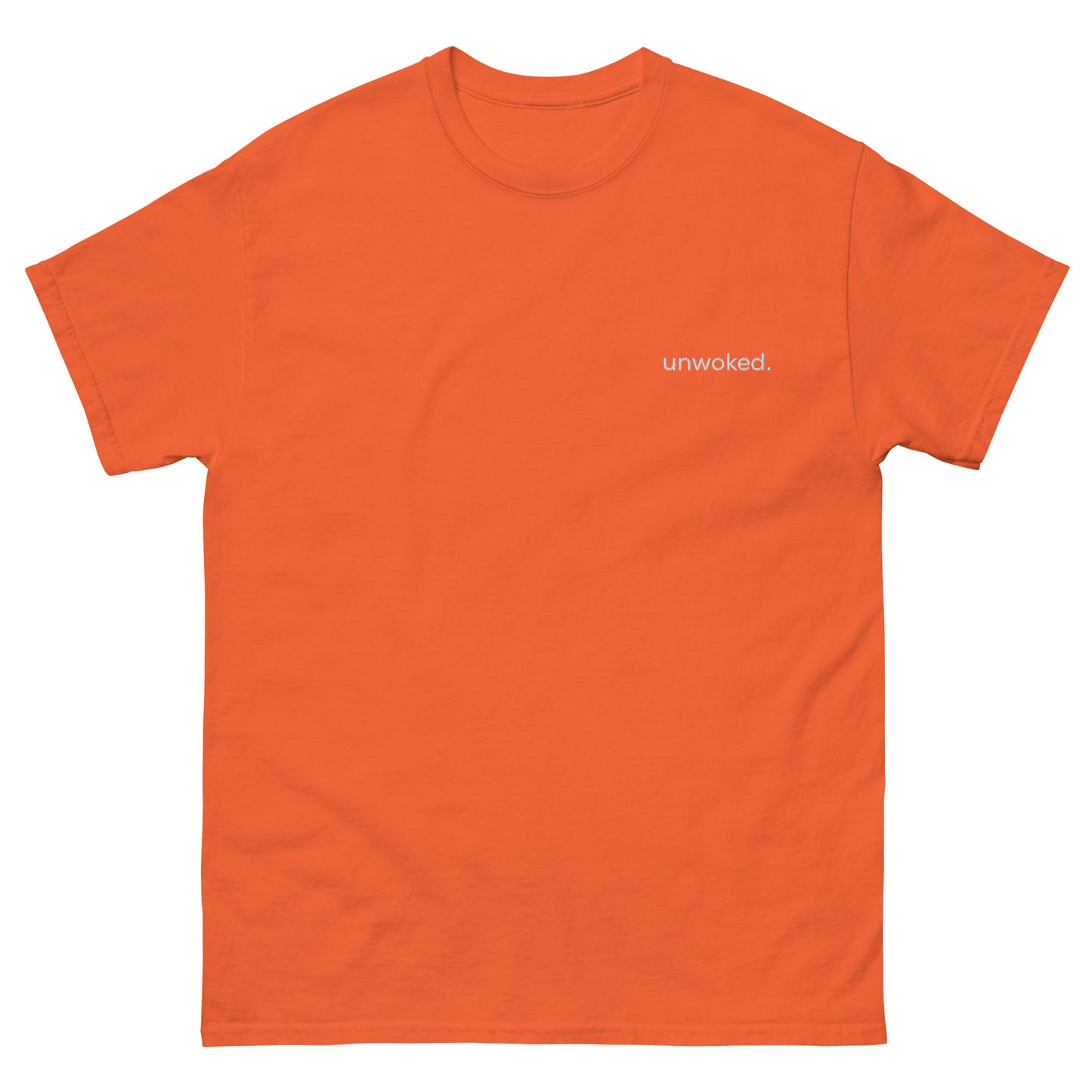 unwoked. tee