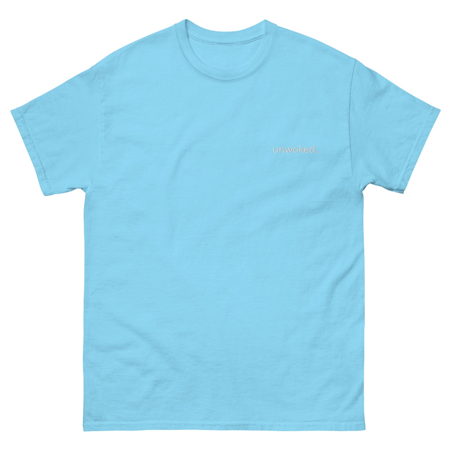 unwoked. tee