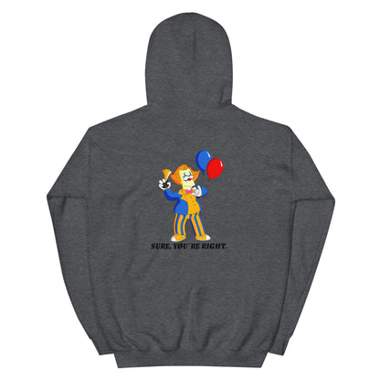 Clown Opinion Hoodie