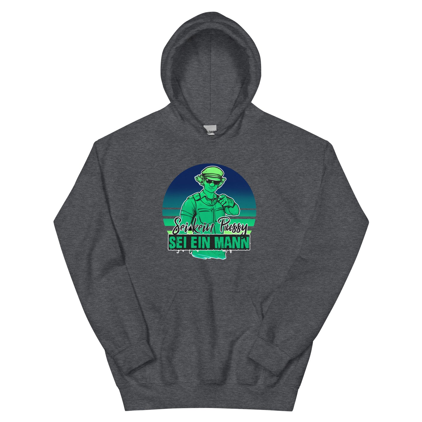 Pussypolizei Hoodie [Grüner Print]