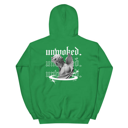 unwoked. angel hoodie