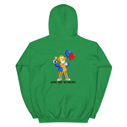 Clown Opinion Hoodie