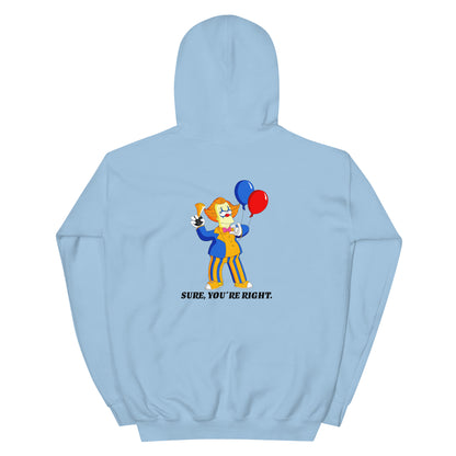 Clown Opinion Hoodie