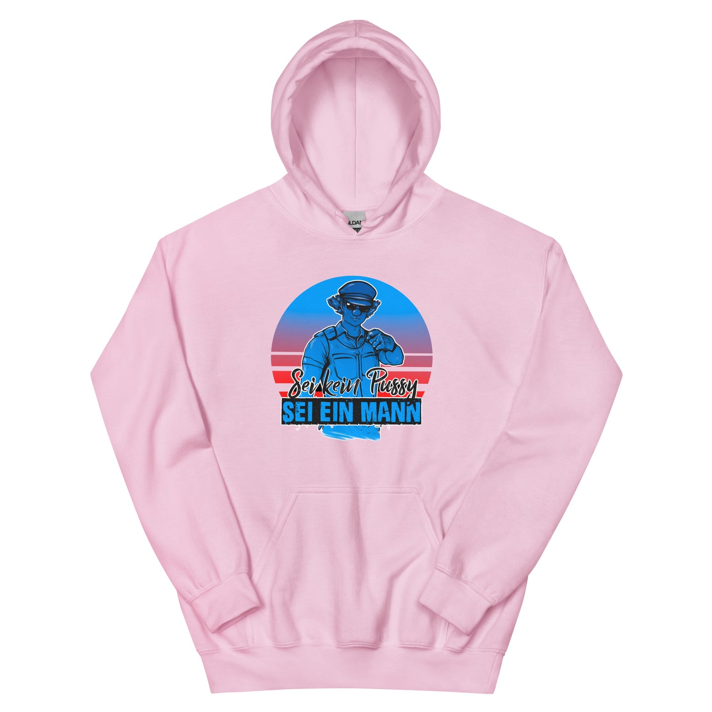 Pussypolizei Hoodie [Blauer Print]