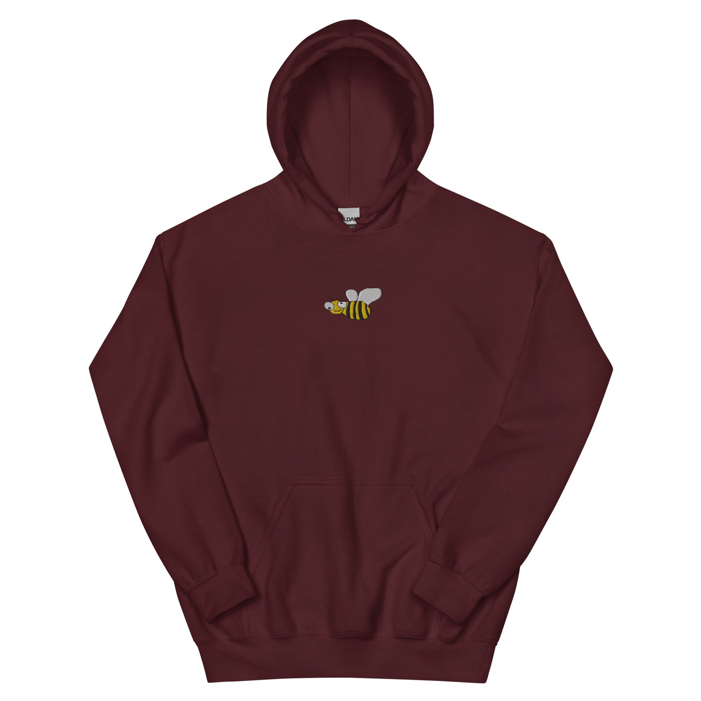 Biene Stickerei Hoodie