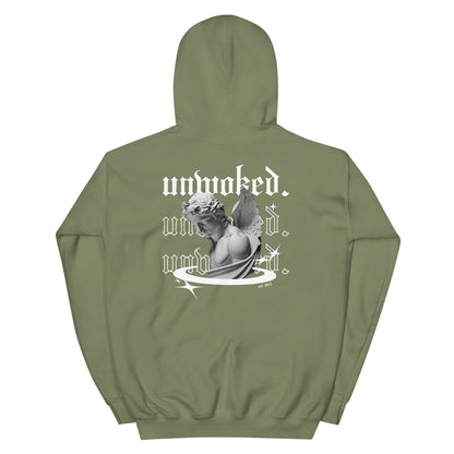 unwoked. angel hoodie