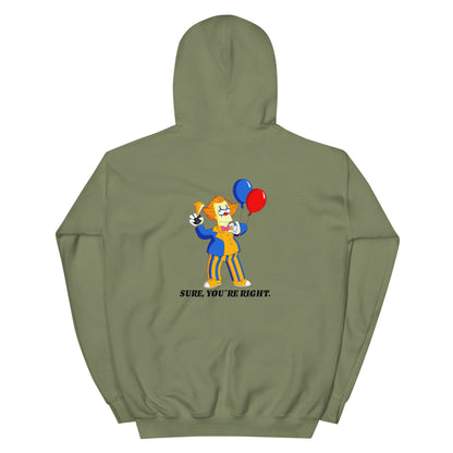 Clown Opinion Hoodie