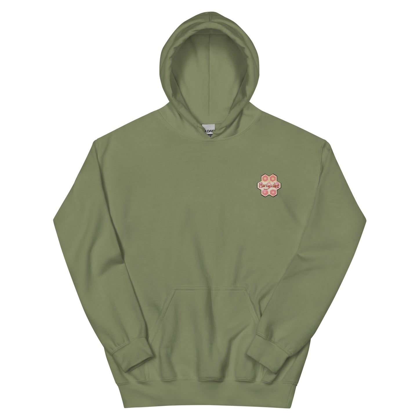 Logo Stickerei Hoodie