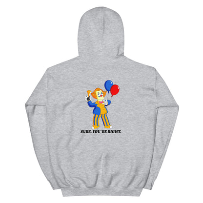 Clown Opinion Hoodie