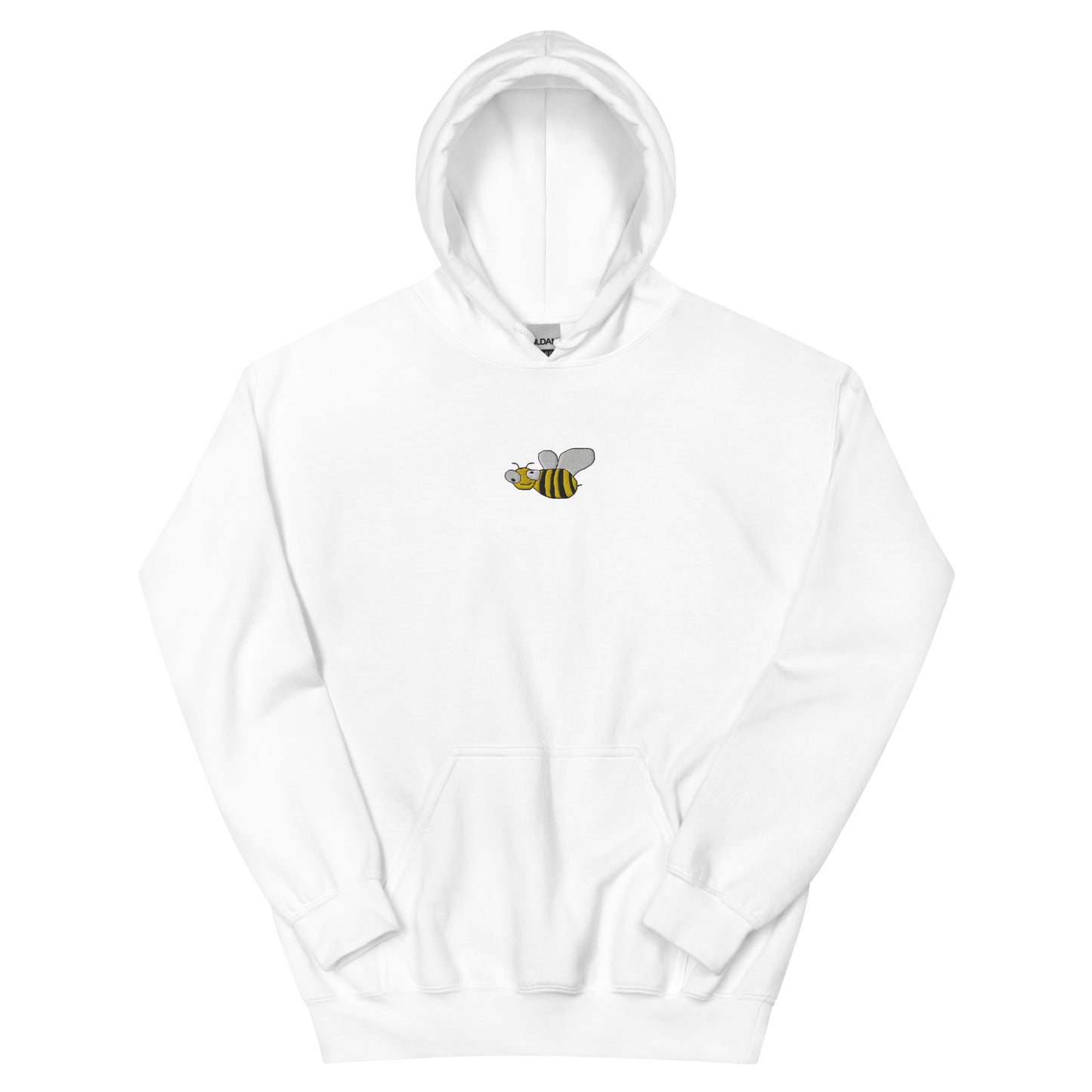 Biene Stickerei Hoodie