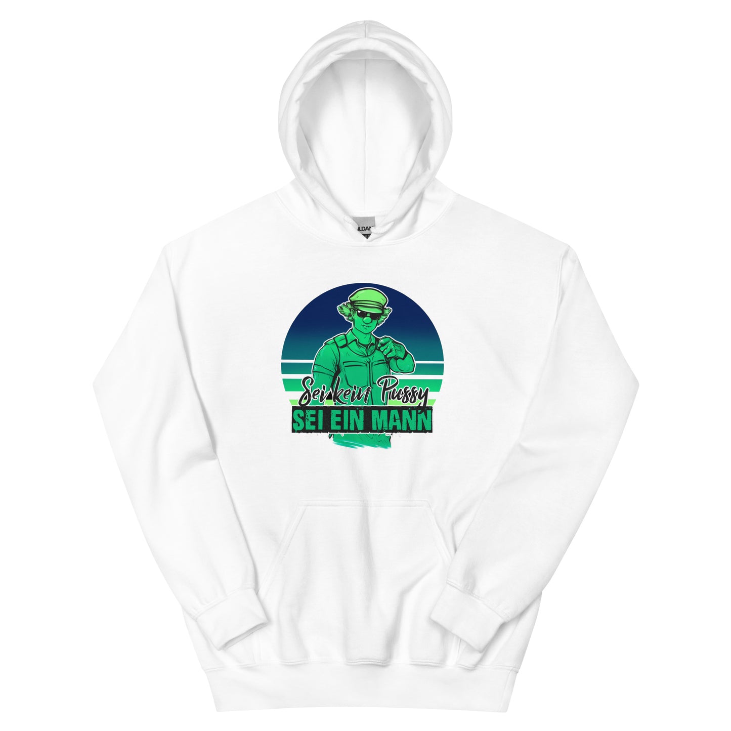 Pussypolizei Hoodie [Grüner Print]